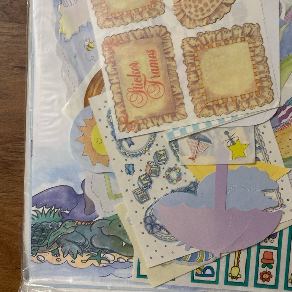 NEW Vintage‎ Pioneer Photo Memories-Creative Kit Photo Sticker & Album 1998
